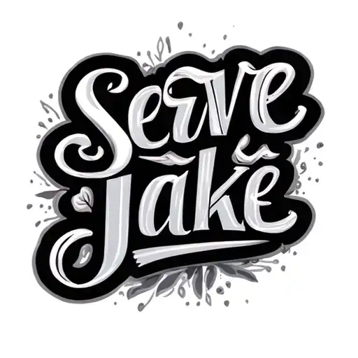 Serve Like Jake Wording