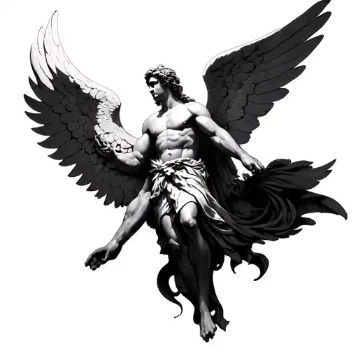 Archangel Michael Protecting A Life