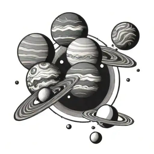 Planets Orbiting