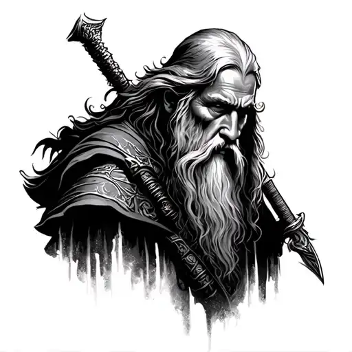 Witcher And Gandalf