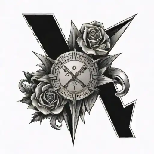 Roman Numerals Around Collar Bone