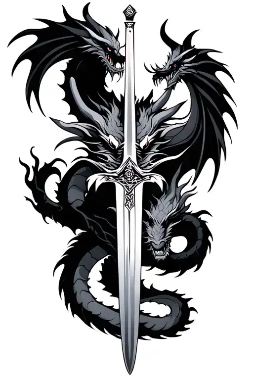 Dragon An Katana Sword