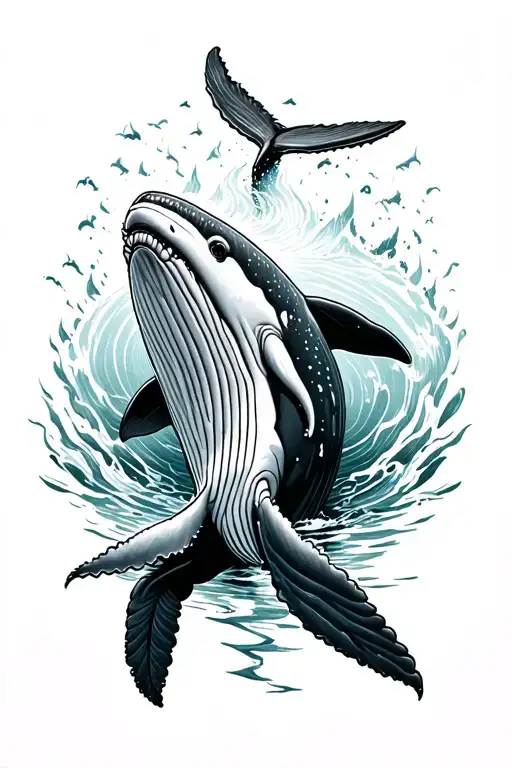Humpback Whale Famous Art Piece