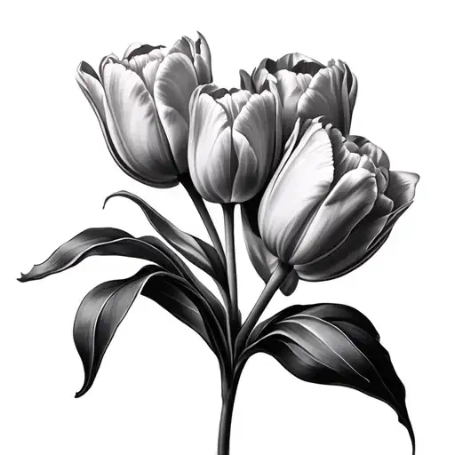 Saudade And Tulips