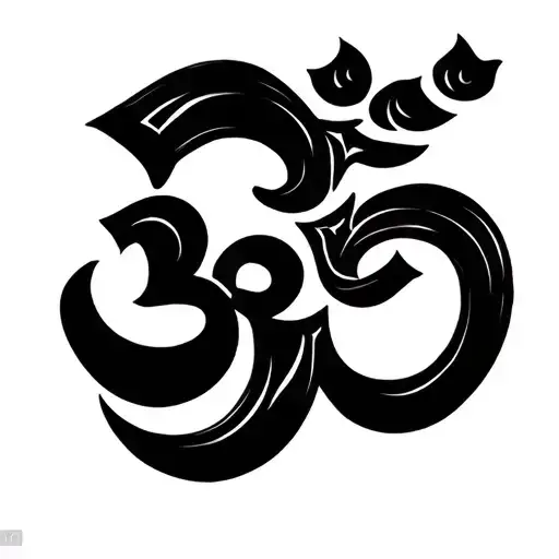Krishav Name In Marathi Stylish Font With Trishul Om