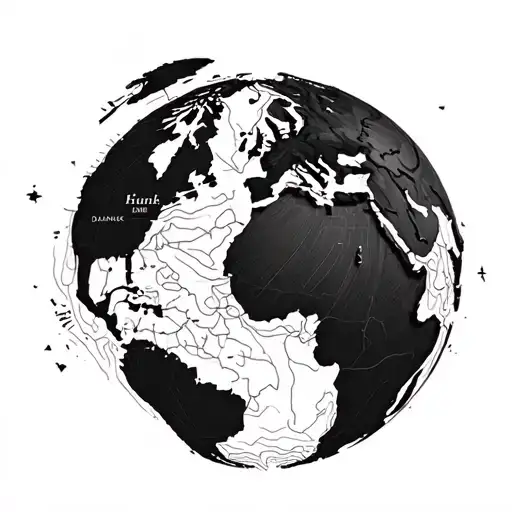 Sri Lanka And Denmark On World Map Made