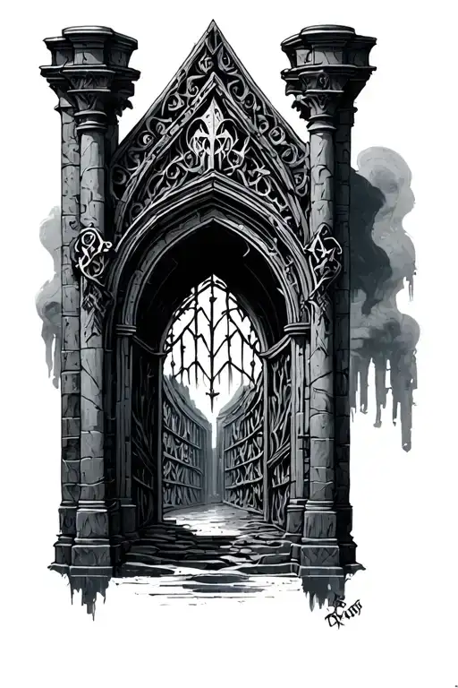 Lord Of The Rings Ankle Moria Gate