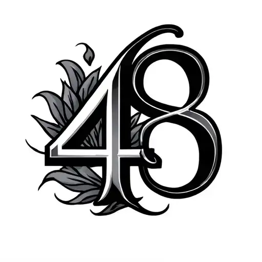 Symbols Related To The Numbers 4 And 8