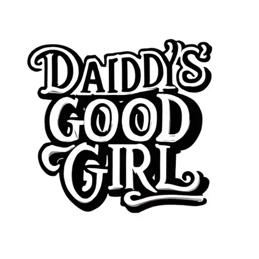 Daddy's Good Girl Written