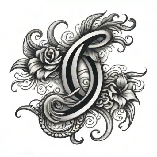 Jas Initials Intertwined