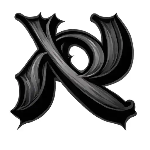 Small P Calligraphy