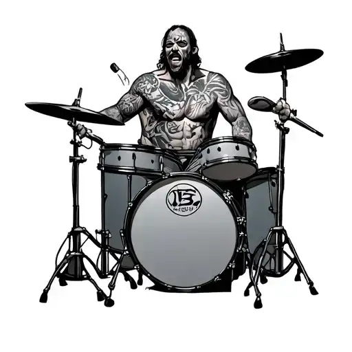 Drums With Drove Him