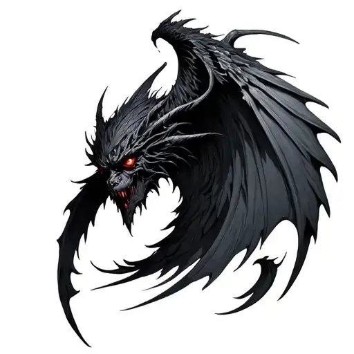 Make A Dark Demon Wing