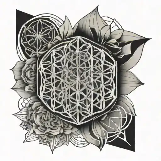 Geometric Flower Of Life