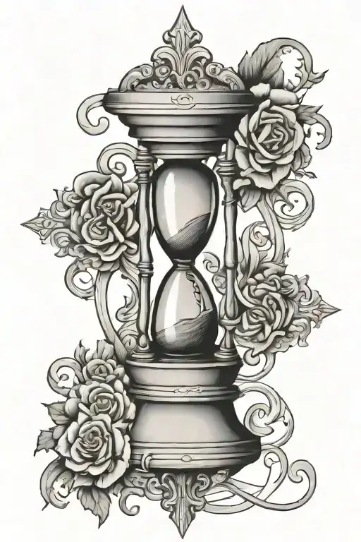 Hourglass Cross Intertwined