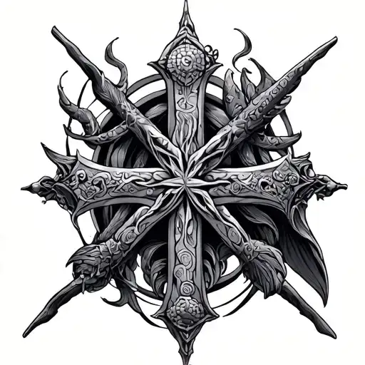 Cross And Skolopendra And Likoris