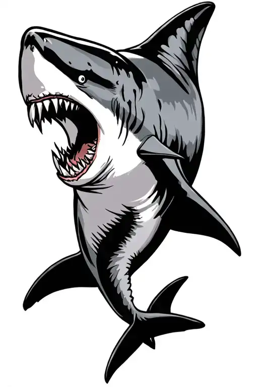 Angry Shark