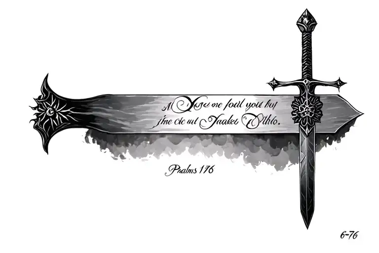 Psalms 119 66-76 With A Sword