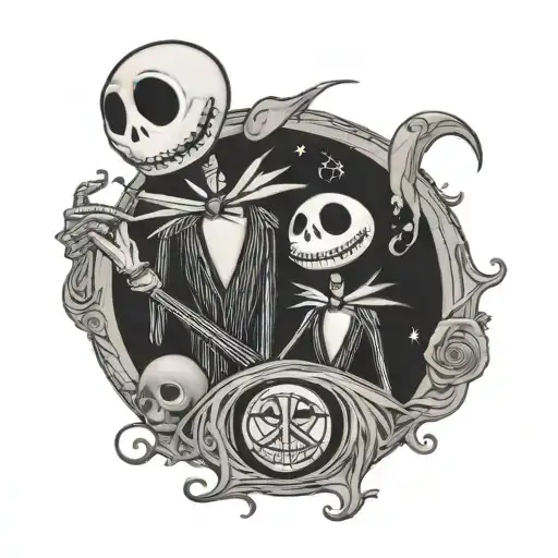 Nightmare Before Christmas Dad And Son