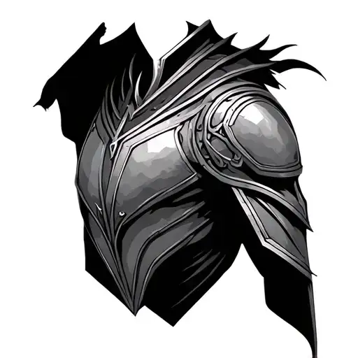 Hexagon Shaper Shoulder Pauldron