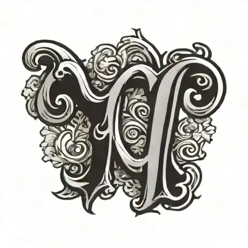 Old English Letters H P