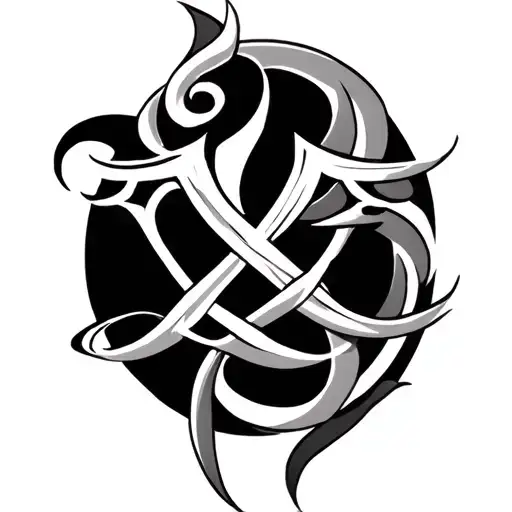 Tribal Aaron 1972 Libra Zodiac Sign