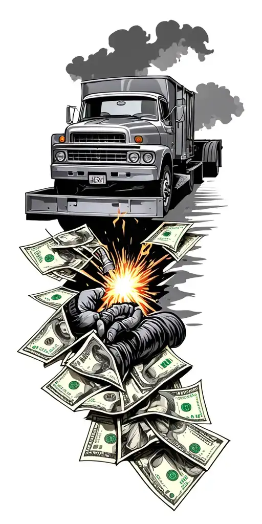 Trucks Welding And Money