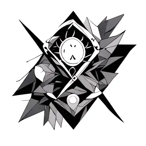 One Piece Anime Geometric