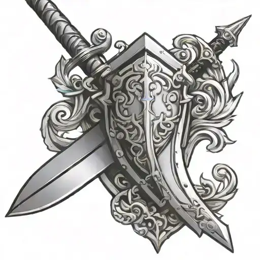 Sword With Shield