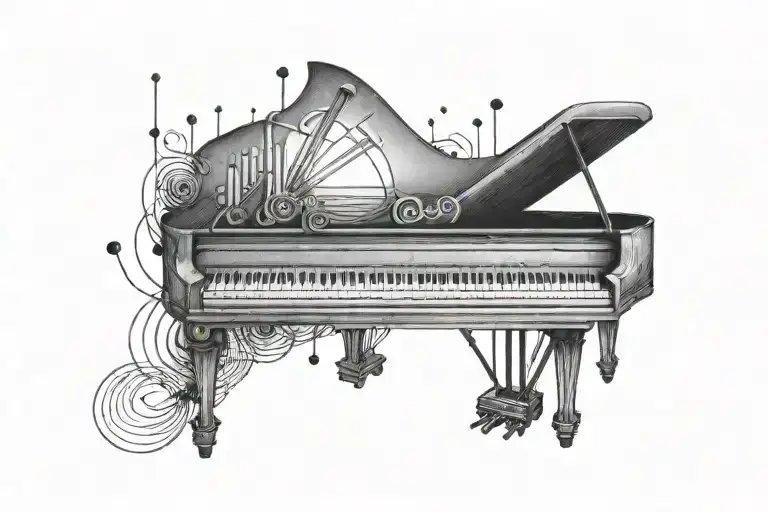 Piano Octave Atomic Structure