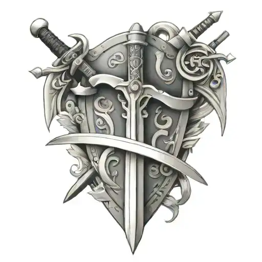 Sword With Shield
