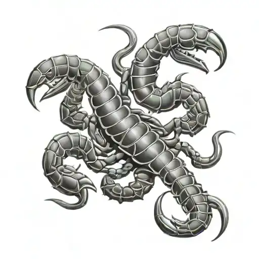 Scorpion With Japanese Letters