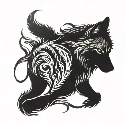 Wolf Silhouette