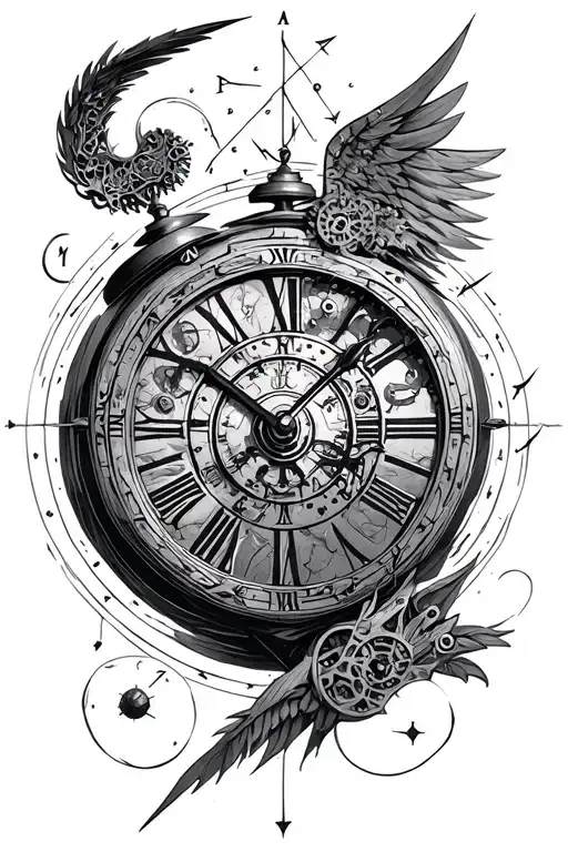 Sagittarius Constellation Clockwork Mechanism