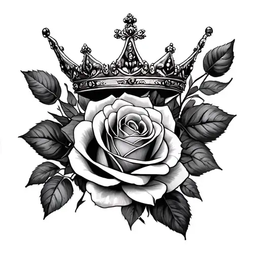 Roses And Queen's Crown