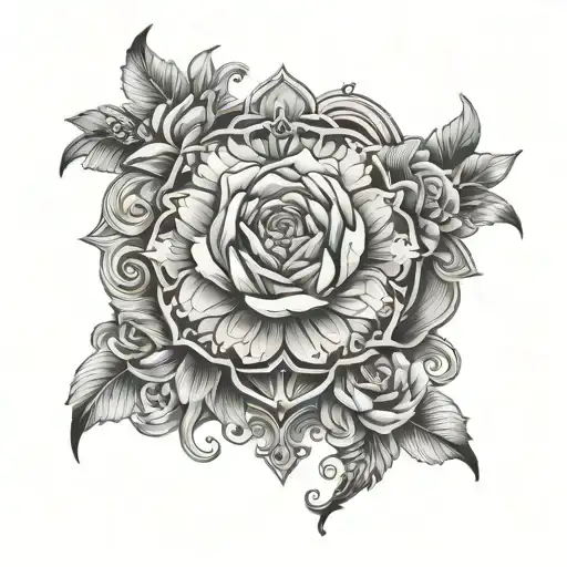 Chest Tatoo Design