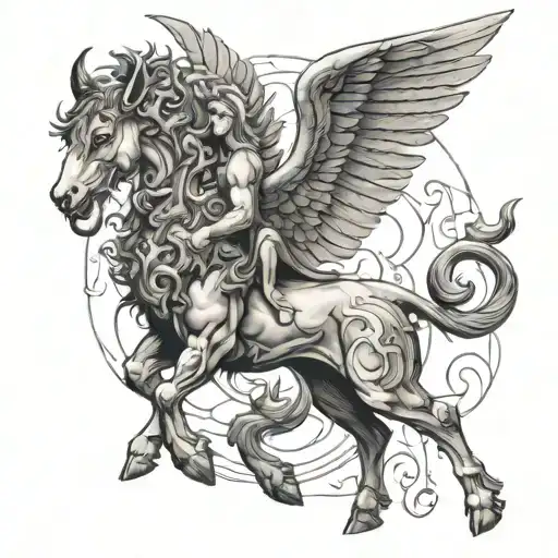 Chimera And Bellerophon