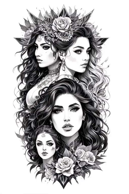 Aires Zodiac Sign Tattoo Featuring Iconic Characters