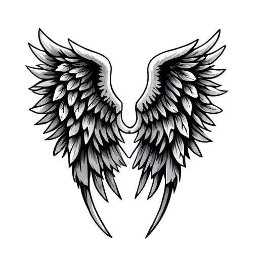 Dogwood Tree Branch In The Shape Of Angel Wings