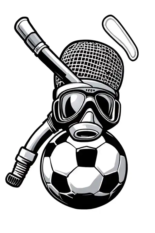 Soccer Ball With Mic And Snorkel