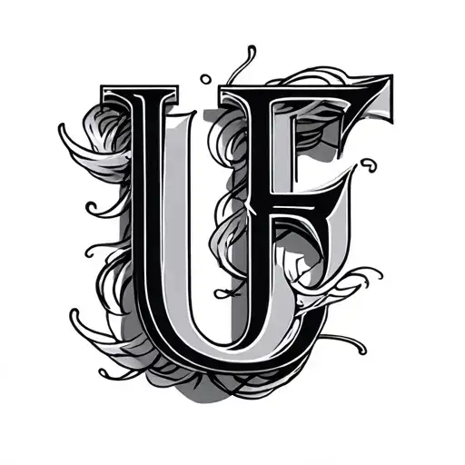 The Letters U And F Together