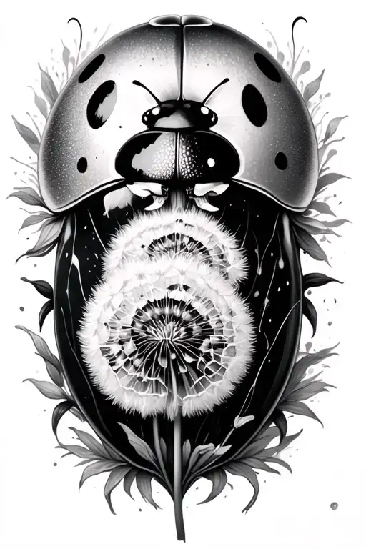 Ladybird Dandelion Music Rebirth