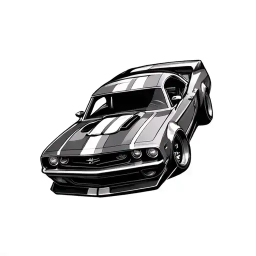 Muscle Car Driving
