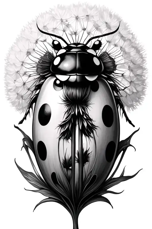 Ladybird Dandelion Music Rebirth Feminine