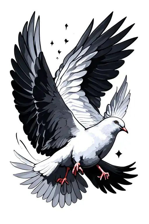 Flying Doves