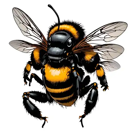 Dark Theam Honeycom Ther Slowly Turns Into Tombstones And There Is A Zombie Bumblebee