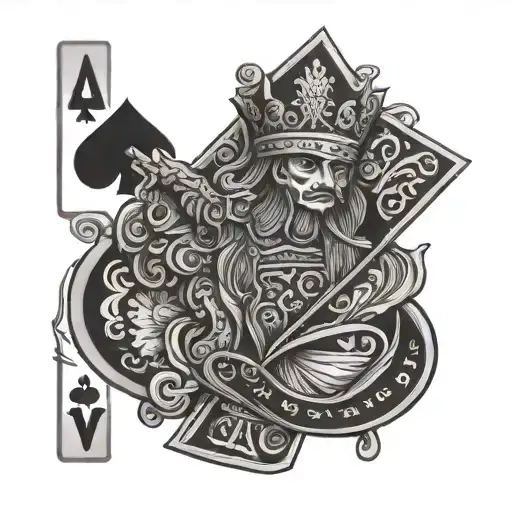 King Of Spades Card