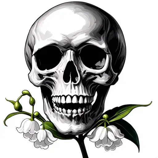 Lilly Of The Valley Skulls