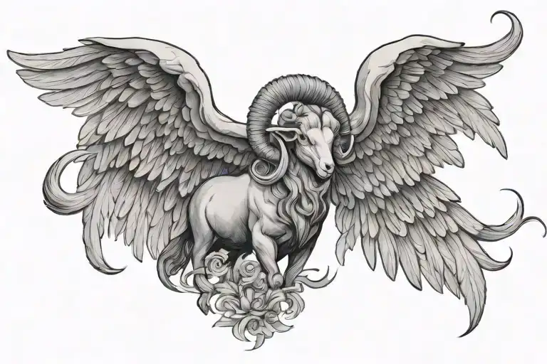 Aries With Wings