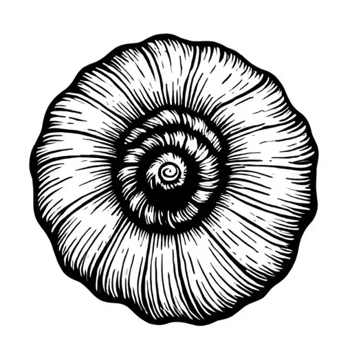 Thin Line Small Minimalistic Puka Shell